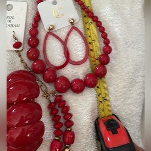 Red Costume Jewelry